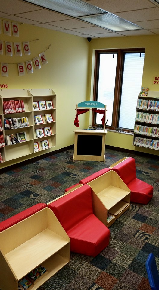 Seating and display space