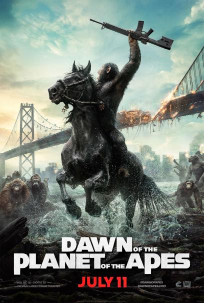 Dawn of the Planet of the Apes DVD