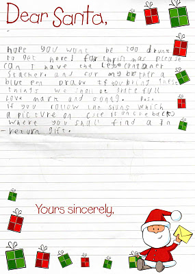 letter to Santa