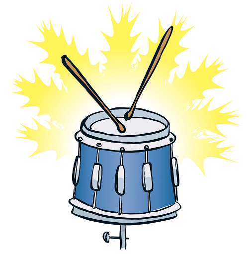 colored drum