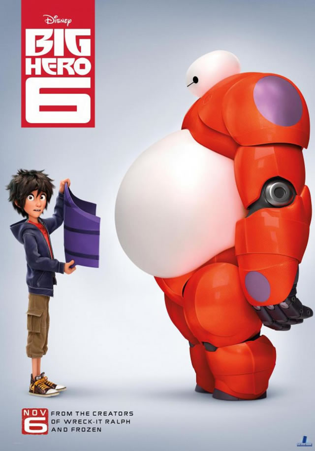 Big Hero 6 movie poster