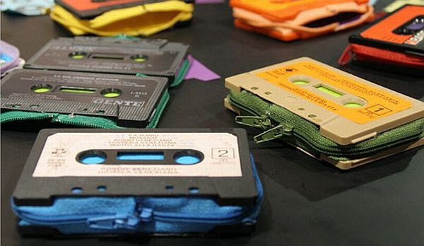 Cassette tape wallet