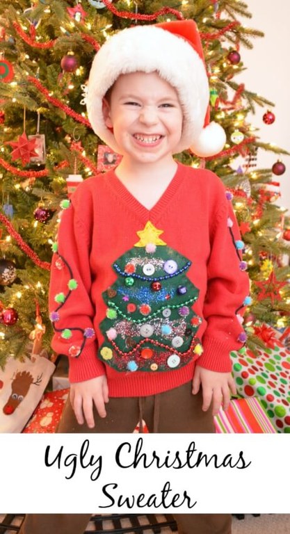 DIY-Crafts-19-Ugly-Christmas-Sweater-Ideas-Image-16-kids-sweater.jpg