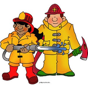 firefighters clip art