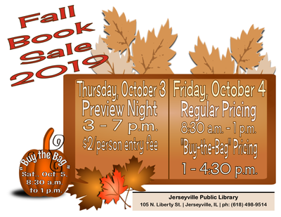 HUGE Fall Book Sale -- Preview Night