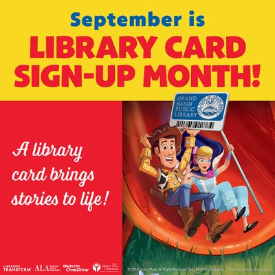 Library Card Sign-up Month Welcome Party!