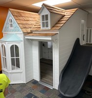 Playhouse Installed Playhouse Installed