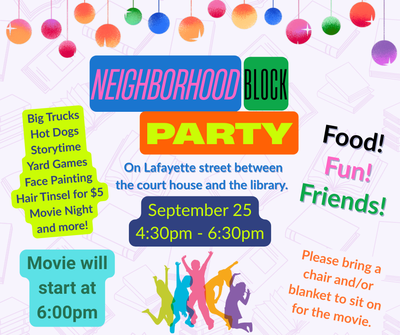 Neighborhood Block Party Neighborhood Block Party