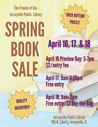 Spring Book Sale - Preview Day