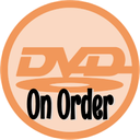 Circular logo with the words DVD on order