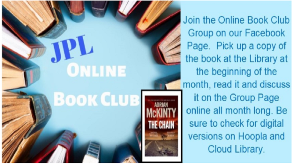 Online Book Club Carousel Slide