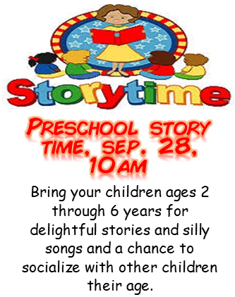 Story Time September 2021